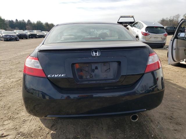 2HGFG12857H573773 - 2007 HONDA CIVIC EX BLACK photo 6