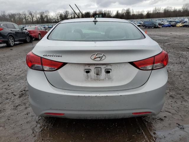 5NPDH4AE2DH400744 - 2013 HYUNDAI ELANTRA GLS SILVER photo 6