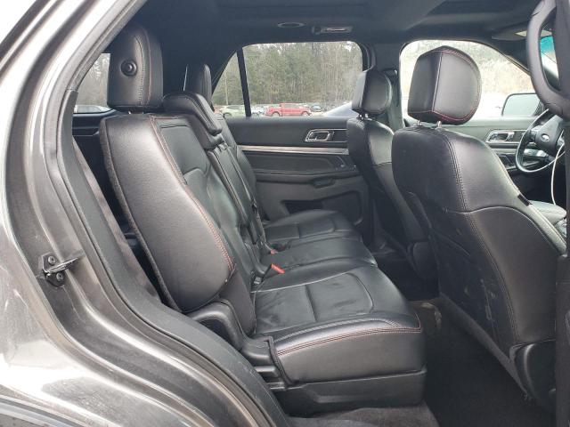 1FM5K8GT3GGA81748 - 2016 FORD EXPLORER SPORT فحمي صورة 10