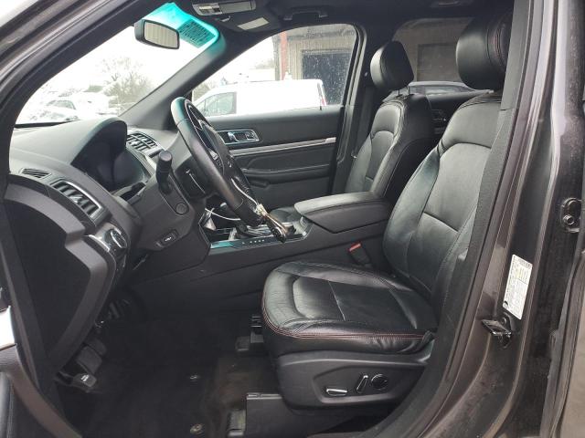 1FM5K8GT3GGA81748 - 2016 FORD EXPLORER SPORT فحمي صورة 7