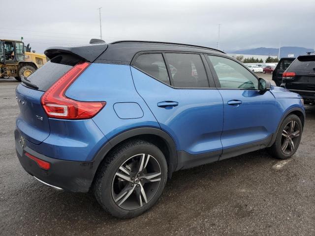 YV4AC2HM1K2108355 - 2019 VOLVO XC40 T4 R-DESIGN BLUE photo 3