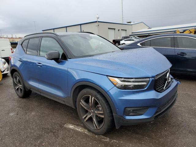 YV4AC2HM1K2108355 - 2019 VOLVO XC40 T4 R-DESIGN BLUE photo 4