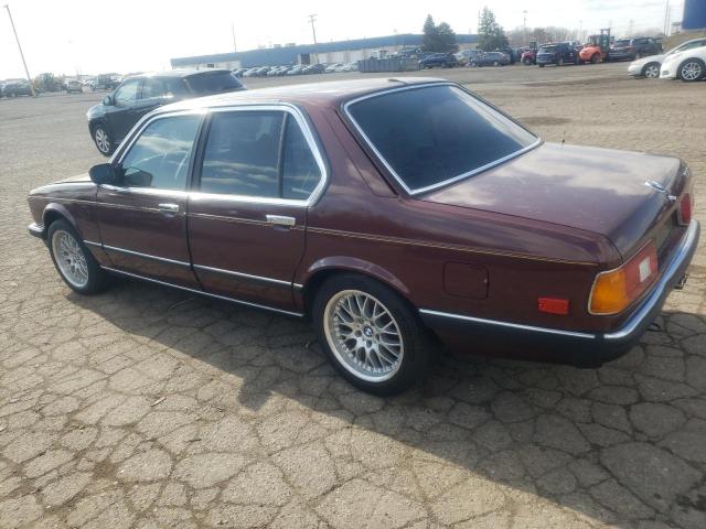 WBAFH610300810689 - 1985 BMW 7 SERIES BROWN photo 2