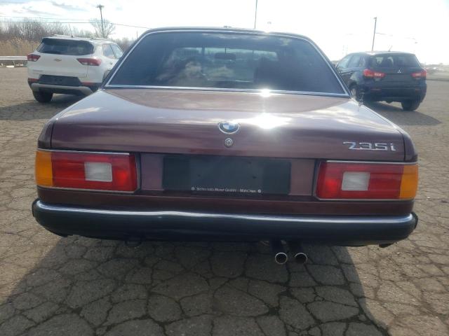 WBAFH610300810689 - 1985 BMW 7 SERIES BROWN photo 6