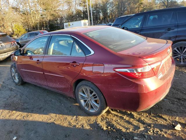 4T1BF1FK8HU774647 - 2017 TOYOTA CAMRY LE RED photo 2