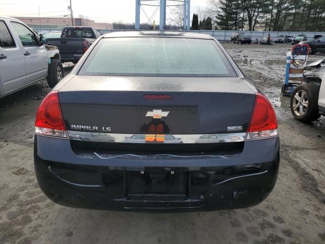 2G1WB58K779400413 - 2007 CHEVROLET IMPALA LS BLACK photo 6