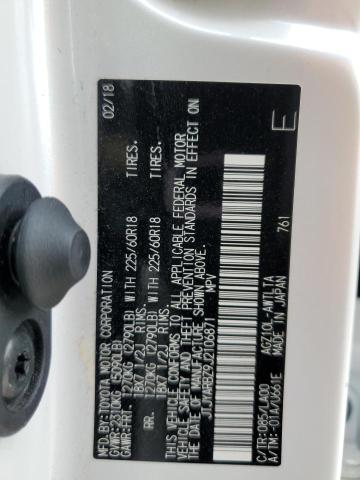 JTJYARBZ9J2106871 - 2018 LEXUS NX 300 BASE Ağ foto 12