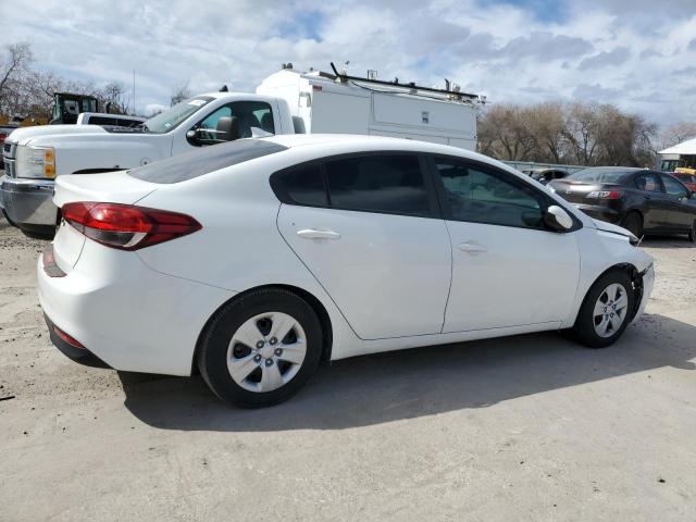 3KPFK4A72HE069539 - 2017 KIA FORTE LX WHITE photo 3