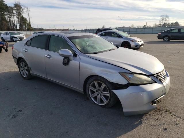 JTHBJ46G572138809 - 2007 LEXUS ES 350 SILVER photo 4