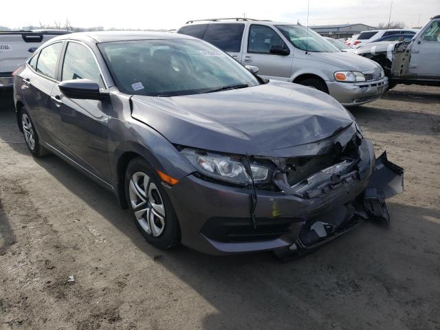 19XFC2F51JE038426 - 2018 HONDA CIVIC LX GRAY photo 4