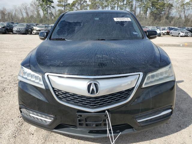 5FRYD3H26FB013164 - 2015 ACURA MDX BLACK photo 5