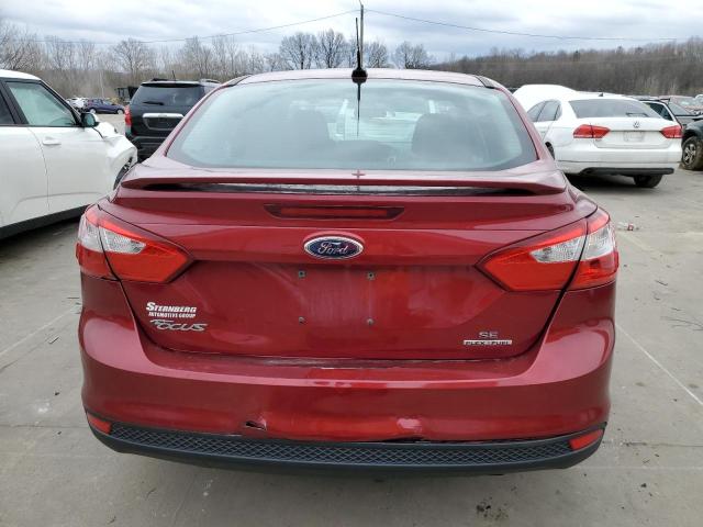 1FADP3F21EL258790 - 2014 FORD FOCUS SE MAROON photo 6