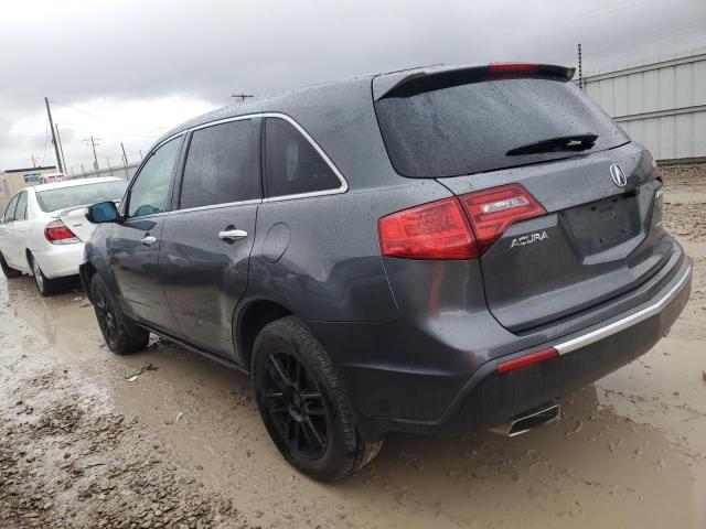 2HNYD2H21AH524550 - 2010 ACURA MDX GRAY photo 2