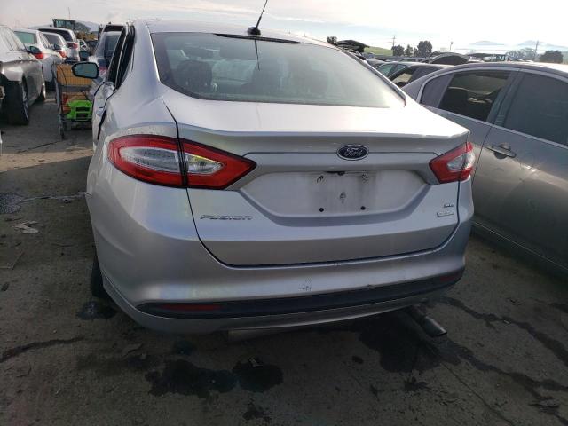 3FA6P0HD3ER299400 - 2014 FORD FUSION SE SILVER photo 6