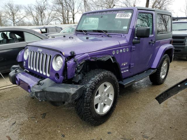 1C4AJWBG0HL755772 - 2017 JEEP WRANGLER SAHARA PURPLE photo 1