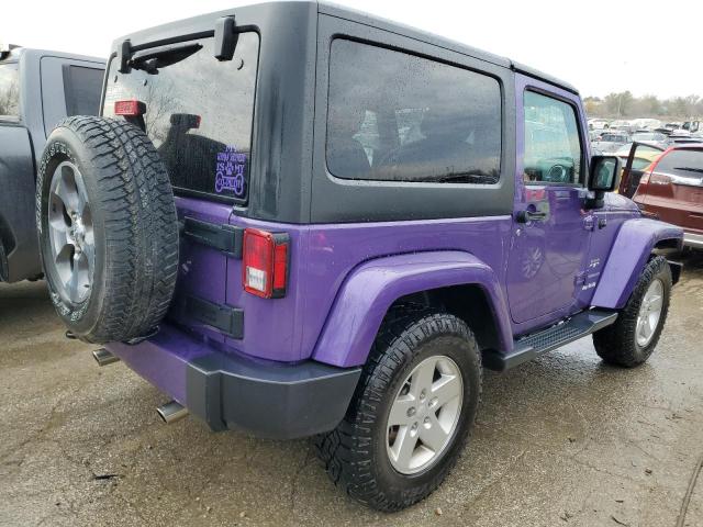 1C4AJWBG0HL755772 - 2017 JEEP WRANGLER SAHARA PURPLE photo 3