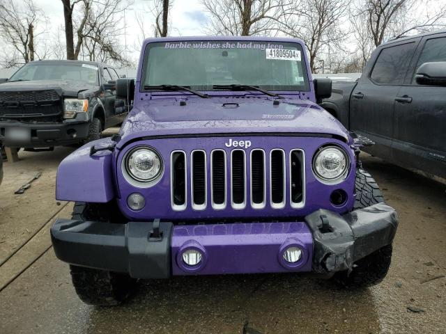 1C4AJWBG0HL755772 - 2017 JEEP WRANGLER SAHARA PURPLE photo 5