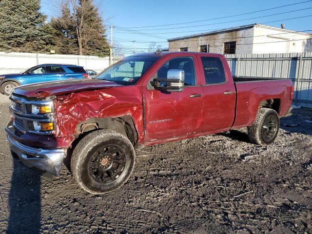 1GCVKREC7EZ268196 - 2014 CHEVROLET SILVERADO K1500 LT RED photo 1