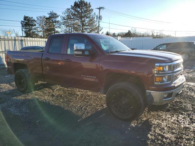 1GCVKREC7EZ268196 - 2014 CHEVROLET SILVERADO K1500 LT RED photo 4