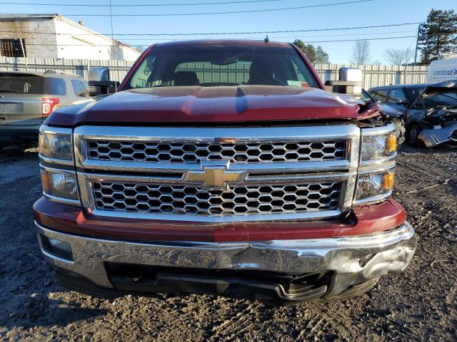 1GCVKREC7EZ268196 - 2014 CHEVROLET SILVERADO K1500 LT RED photo 5