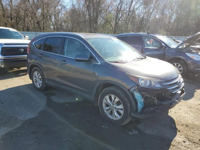 5J6RM3H7XCL029744 - 2012 HONDA CR-V EXL GRAY photo 4