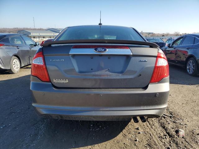 3FAHP0JA8CR407595 - 2012 FORD FUSION SEL GRAY photo 6