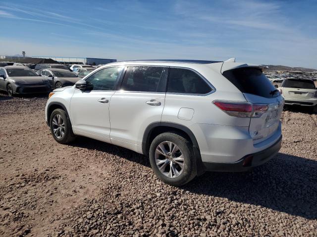 5TDJKRFH3FS132336 - 2015 TOYOTA HIGHLANDER XLE WHITE photo 2