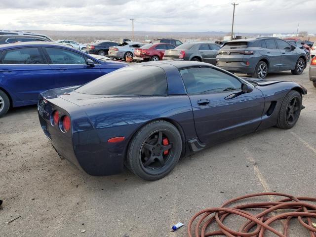 1G1YY22G415119636 - 2001 CHEVROLET CORVETTE BLUE photo 3