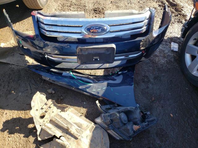 3FAHP07Z59R152622 - 2009 FORD FUSION SE BLUE photo 12