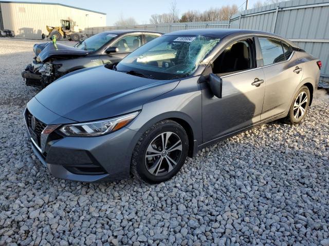 3N1AB8CV5LY304975 - 2020 NISSAN SENTRA SV GRAY photo 1