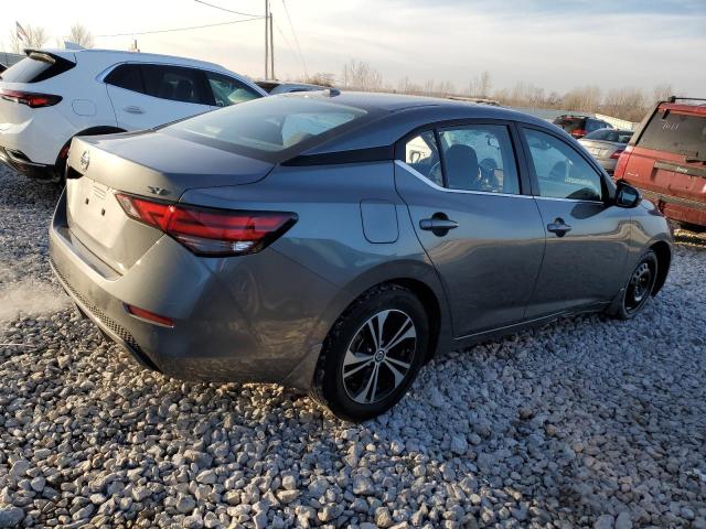 3N1AB8CV5LY304975 - 2020 NISSAN SENTRA SV GRAY photo 3