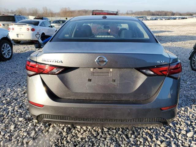 3N1AB8CV5LY304975 - 2020 NISSAN SENTRA SV GRAY photo 6