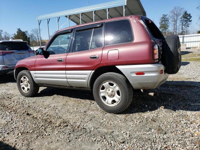 JT3GP10V4Y0048564 - 2000 TOYOTA RAV4 MAROON photo 2