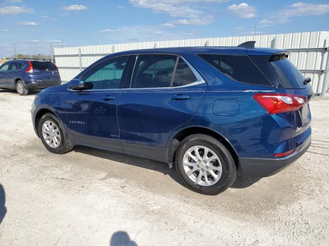 3GNAXKEV2LL327448 - 2020 CHEVROLET EQUINOX LT BLUE photo 2