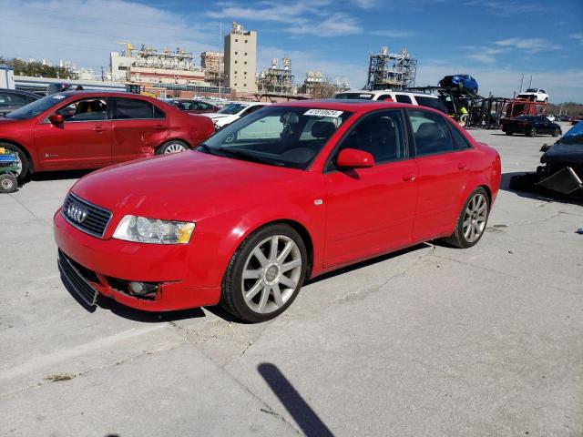 WAULC68E44A166803 - 2004 AUDI A4 1.8T QUATTRO RED photo 1