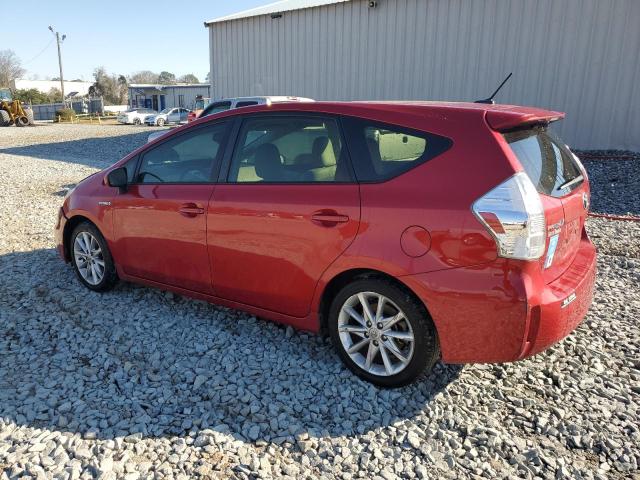 JTDZN3EUXD3218604 - 2013 TOYOTA PRIUS V RED photo 2