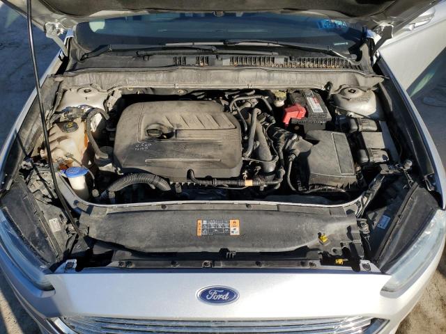 3FA6P0HD1ER168403 - 2014 FORD FUSION SE SILVER photo 11