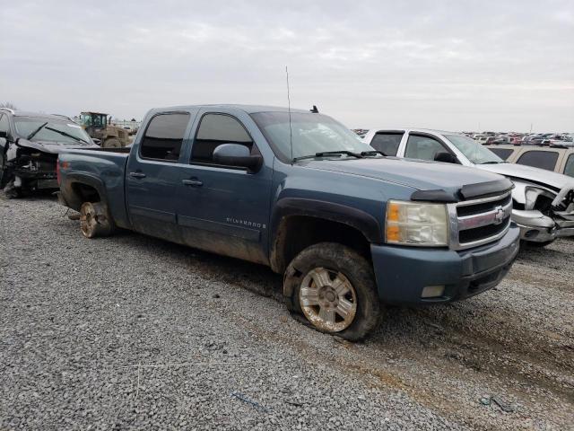 2GCEK13M171562606 - 2007 CHEVROLET SILVERADO K1500 CREW CAB BLUE photo 4