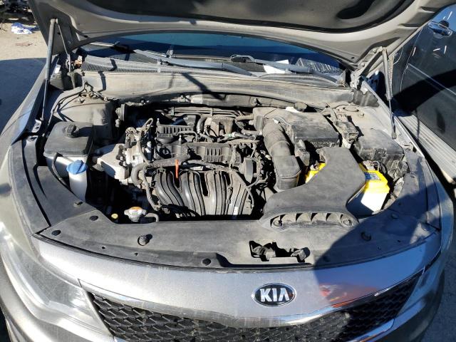 5XXGT4L37GG016370 - 2016 KIA OPTIMA LX GRAY photo 11