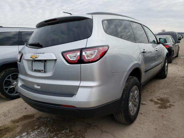 1GNKRFKD6HJ199148 - 2017 CHEVROLET TRAVERSE LS SILVER photo 3