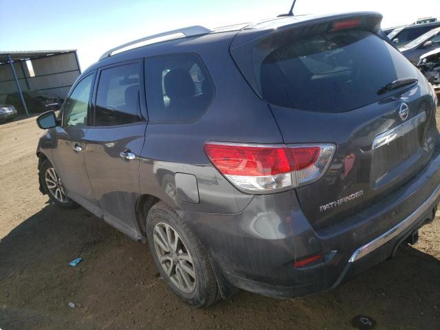 5N1AR2MM8EC726032 - 2014 NISSAN PATHFINDER S GRAY photo 2