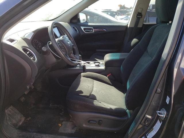 5N1AR2MM8EC726032 - 2014 NISSAN PATHFINDER S GRAY photo 7