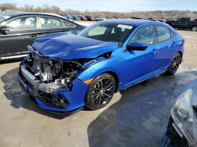 SHHFK7H48LU226005 - 2020 HONDA CIVIC SPORT BLUE photo 1