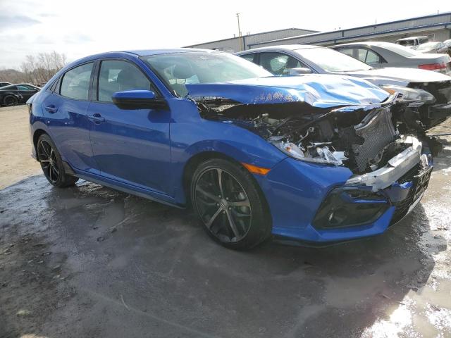 SHHFK7H48LU226005 - 2020 HONDA CIVIC SPORT BLUE photo 4