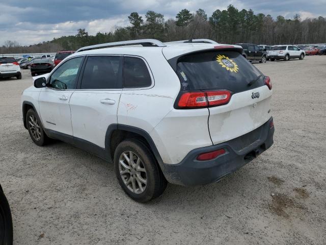 1C4PJLCS3FW677804 - 2015 JEEP CHEROKEE LATITUDE WHITE photo 2