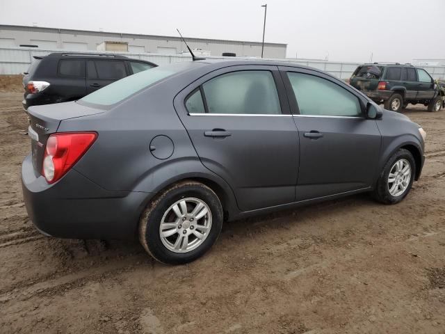 1G1JC5SB2C4215098 - 2012 CHEVROLET SONIC LT GRAY photo 3