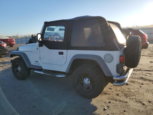 1J4FA29195P377191 - 2005 JEEP WRANGLER SE WHITE photo 2