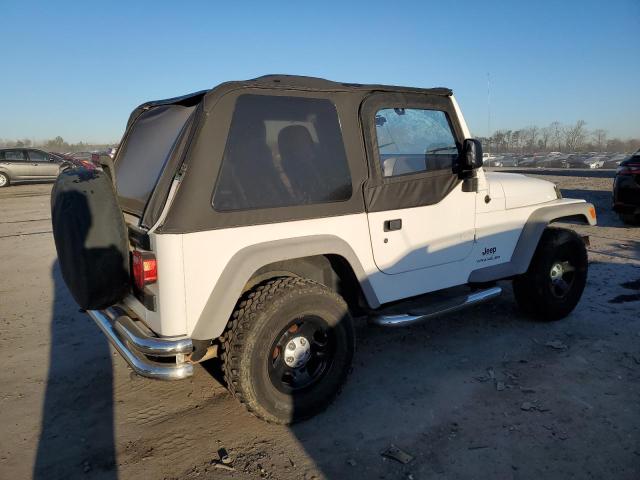 1J4FA29195P377191 - 2005 JEEP WRANGLER SE WHITE photo 3