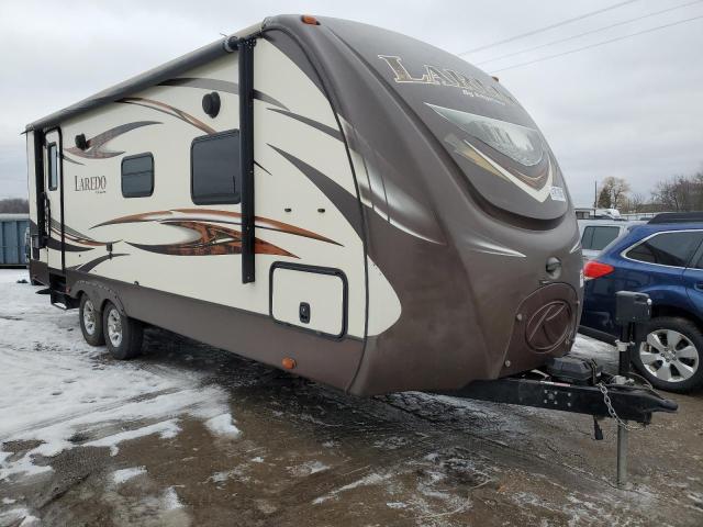 4YDT24028FK600002 - 2015 KEYSTONE LAREDO TAN photo 1