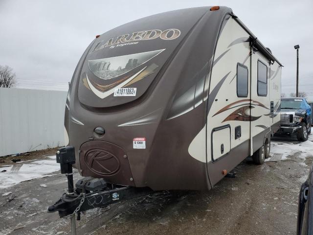 4YDT24028FK600002 - 2015 KEYSTONE LAREDO TAN photo 2